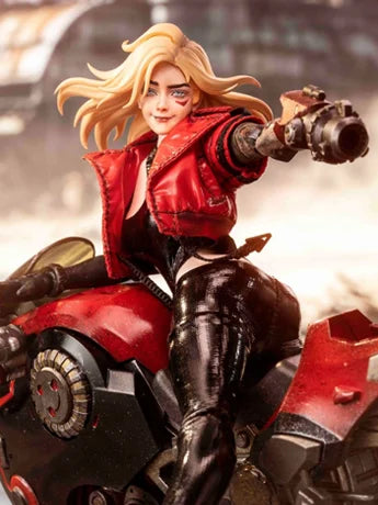 Preventa Figura y Vehículo Biker Girl (set) - Fantasy Alphabet Series V marca Fog Toys EA-03 escala 1/12