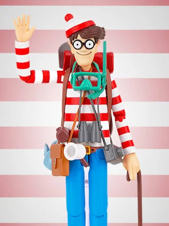 Pedido Figura Waldo - Where´s Waldo? marca Blitzway 5PRO-MG-20302 escala 1/12 (relanzamiento)