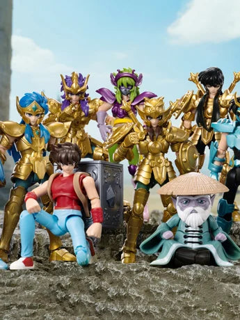 EN STOCK Figuras Saint Seiya - The Legacy of the Gold Saints - Galaxy Version Vol. 2 - Model Kit Marca Blokees