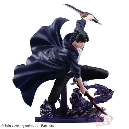 EN STOCK Estatua Sung Jinwoo - Solo Leveling - Espresto Excite Motions Vol.1 marca Bandai Namco (21 cm)
