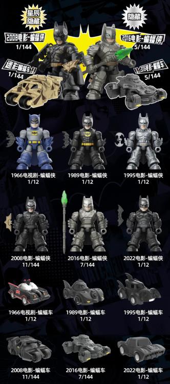 EN STOCK Figura DC Defender Version 01 - Legendary Batman Assemble 12 in 1 - Model Kit marca Blokees