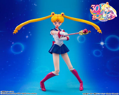 EN STOCK Figura SAILOR MOON - Sailor Moon (Crystal Star Compact Edition) - S.H.Figuarts marca Bandai Namco escala 1/12