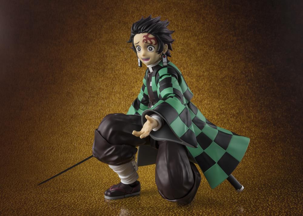 Pedido Figura Tanjiro Kamado (Battle in the Infinity Castle version) - Demon Slayer: Kimetsu no Yaiba - S.H.Figuarts marca Bandai Spirits escala pequeña 1/12