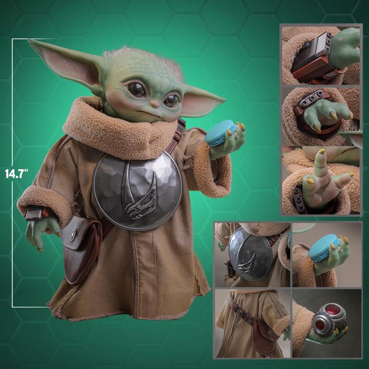 Preventa Figura GROGU (Tamaño real) - Star Wars: The Mandalorian & Grogu marca Hot Toys LMS016 escala real 1/1