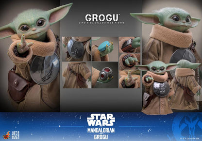 Preventa Figura GROGU (Tamaño real) - Star Wars: The Mandalorian & Grogu marca Hot Toys LMS016 escala real 1/1