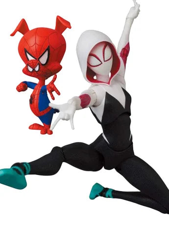 Pedido Figuras Spider-Gwen & Spider-Ham - Spider-Man: Into the Spider-Verse - Marvel MAFEX No. 134 marca Medicom Toy escala 1/12
