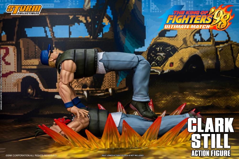 Pedido Figura Clark Still - The King of Fighters '98 Unlimited Match marca Storm Collectibles SKKF17 escala 1/12