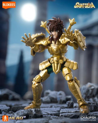 EN STOCK Figuras Saint Seiya - The Legacy of the Gold Saints - Galaxy Version Vol. 2 - Model Kit Marca Blokees