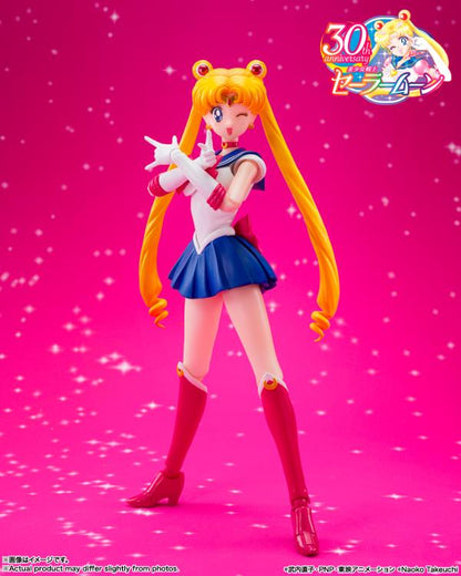EN STOCK Figura SAILOR MOON - Sailor Moon (Crystal Star Compact Edition) - S.H.Figuarts marca Bandai Namco escala 1/12