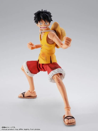[EN STOCK] Figura Monkey D. Luffy (Summit War of Marineford) - One Piece - S.H.Figuarts marca Bandai Namco escala 1/12
