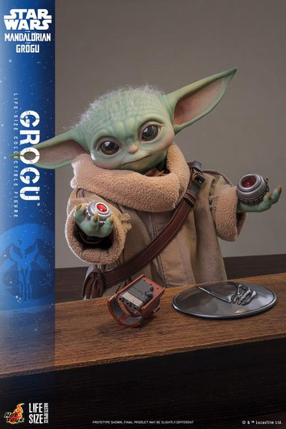 Preventa Figura GROGU (Tamaño real) - Star Wars: The Mandalorian & Grogu marca Hot Toys LMS016 escala real 1/1