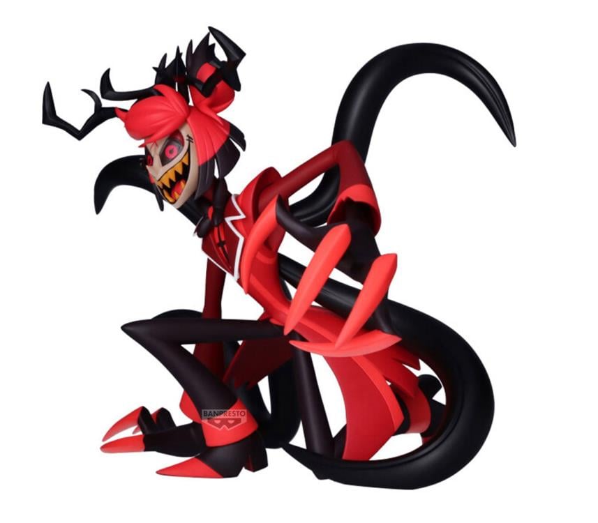 EN STOCK Estatua ALASTOR (Radio Demon Version) - Hotel Hazbin - Banpresto marca Bandai Namco