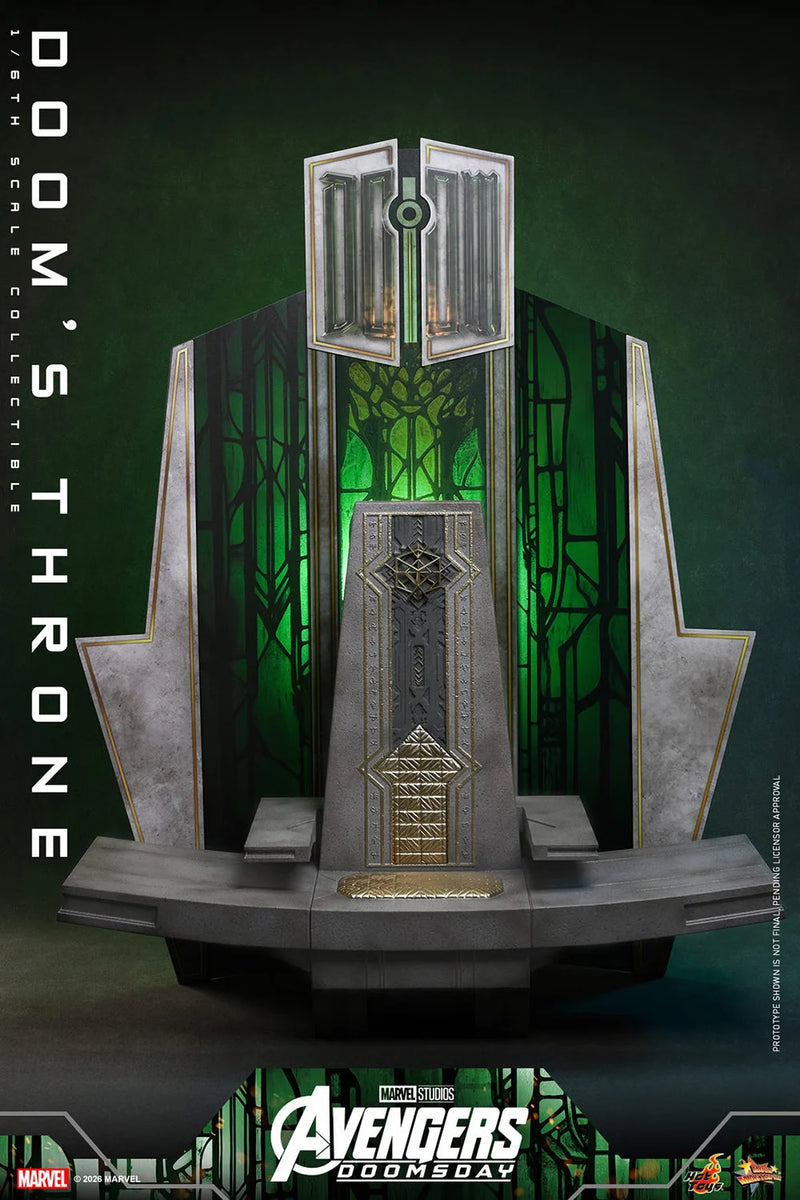 Preventa Trono de Doom / Doom's Throne - Avengers: Doomsday marca Hot Toys ACS016 escala 1/6