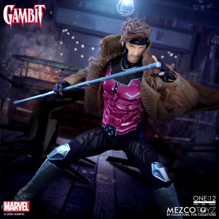 Pedido Figura GAMBIT - Marvel - One:12 Collective marca Mezco Toyz 77290 escala 1/12