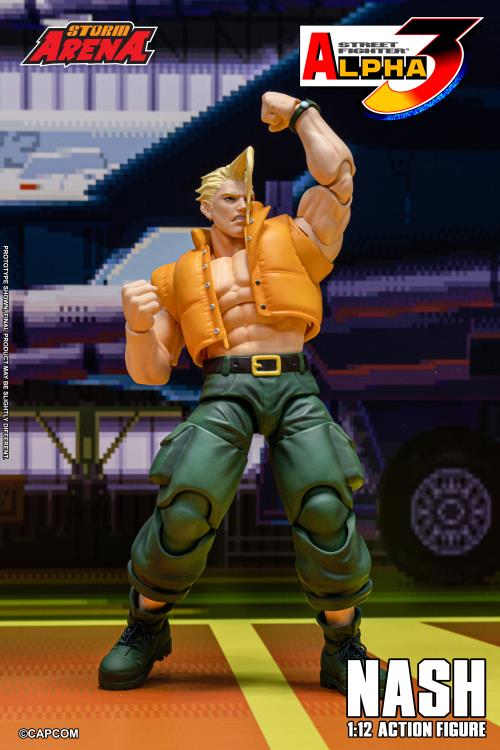 Preventa Figura NASH (Storm Arena) - Street Fighter Alpha 3 marca Storm Collectibles SFSA05 escala 1/12