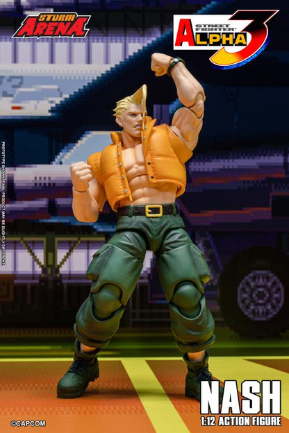 Preventa Figura NASH (Storm Arena) - Street Fighter Alpha 3 marca Storm Collectibles SFSA05 escala 1/12