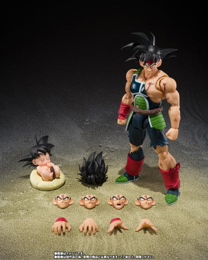 EN STOCK Figura BARDOCK -The Father of Goku- Dragon Ball Z - S.H.Figuarts marca Bandai Namco escala 1/12