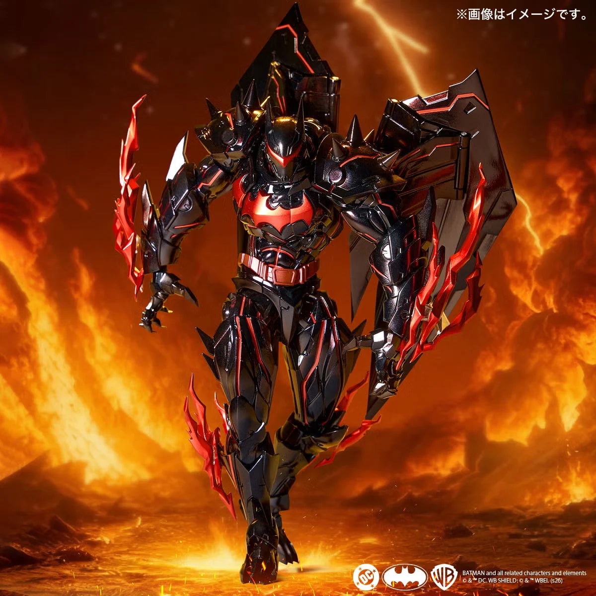 Preventa Figura Hellbat - DC Comics - Amazing Yamaguchi Revoltech marca Kaiyodo NR116 escala 1/12