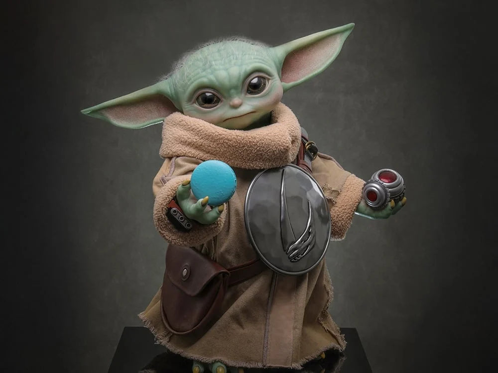 Preventa Figura GROGU (Tamaño real) - Star Wars: The Mandalorian & Grogu marca Hot Toys LMS016 escala real 1/1