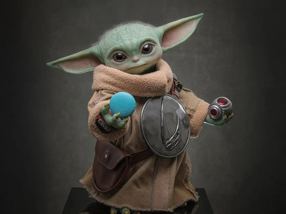 Preventa Figura GROGU (Tamaño real) - Star Wars: The Mandalorian & Grogu marca Hot Toys LMS016 escala real 1/1