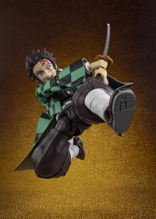Pedido Figura Tanjiro Kamado (Battle in the Infinity Castle version) - Demon Slayer: Kimetsu no Yaiba - S.H.Figuarts marca Bandai Spirits escala pequeña 1/12
