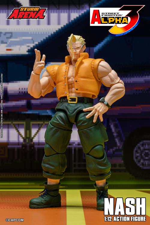 Preventa Figura NASH (Storm Arena) - Street Fighter Alpha 3 marca Storm Collectibles SFSA05 escala 1/12