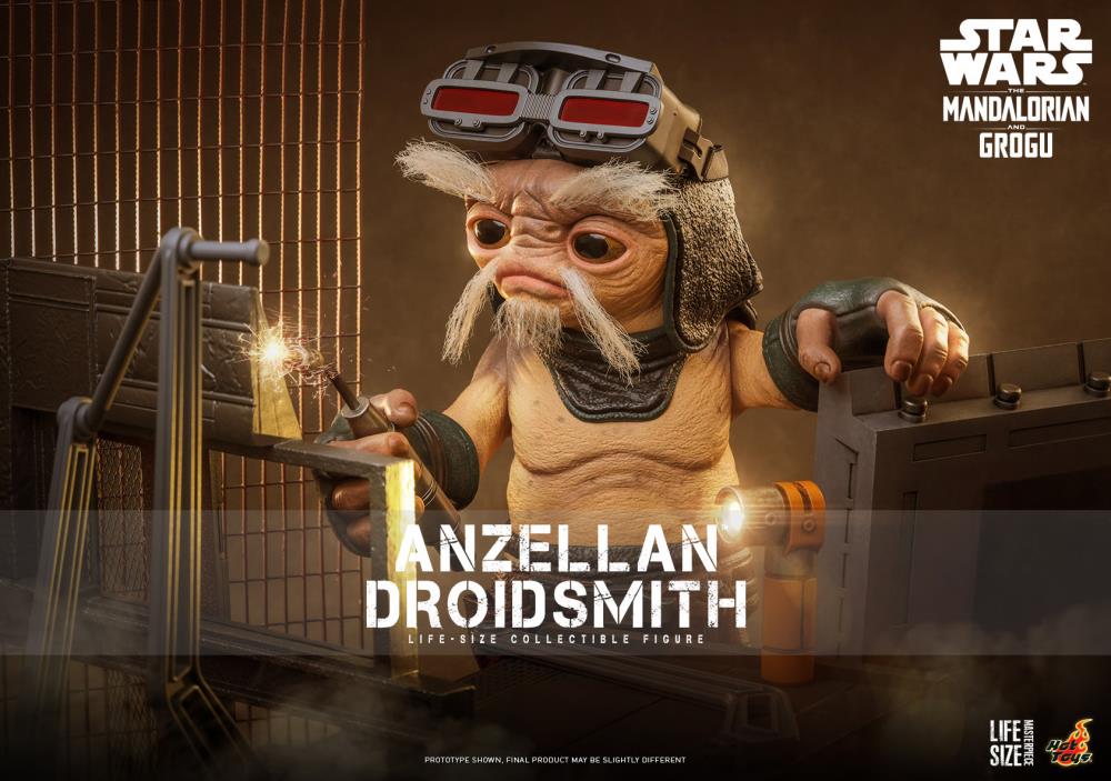 Pedido Figura Minch - Anzellan Droidsmith (Tamaño real) - Star Wars: The Mandalorian & Grogu marca Hot Toys LMS017 escala real 1/1