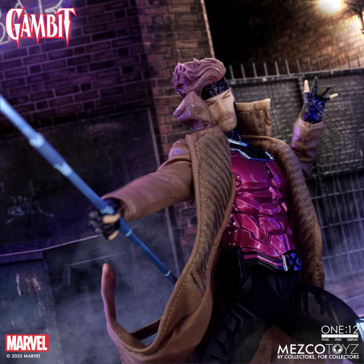 Pedido Figura GAMBIT - Marvel - One:12 Collective marca Mezco Toyz 77290 escala 1/12