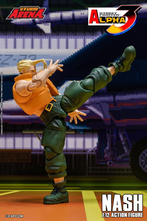 Preventa Figura NASH (Storm Arena) - Street Fighter Alpha 3 marca Storm Collectibles SFSA05 escala 1/12