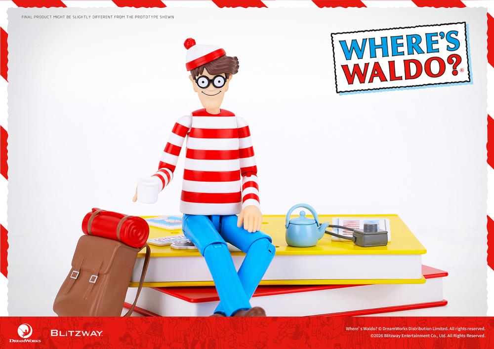 Pedido Figura Waldo - Where´s Waldo? marca Blitzway 5PRO-MG-20302 escala 1/12 (relanzamiento)