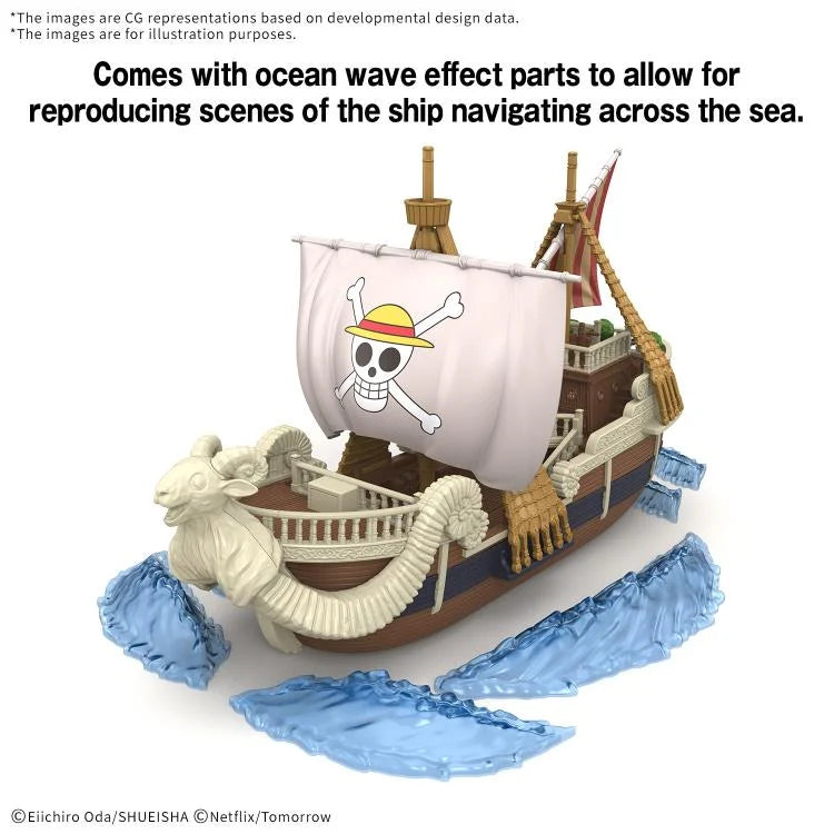 [EN STOCK] Model Kit Barco Going Merry - One Piece (Netflix) - Grand Ship Collection 3L marca Bandai Namco (15 cm)