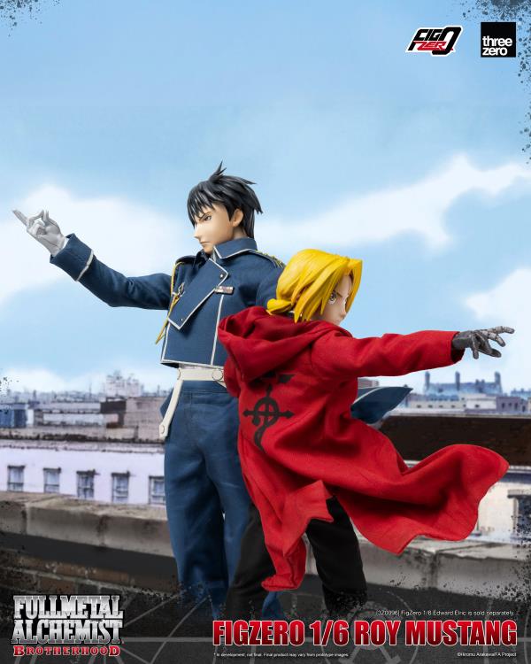 Pedido Figura Roy Mustang - Fullmetal Alchemist: Brotherhood - FigZero marca Threezero 3Z0233 escala 1/6