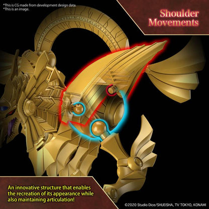 [EN STOCK] Model Kit - Egyptian God The Winged Dragon of RA - Yu-Gi-Oh! Figure-rise Standard Amplified marca Bandai (23.5 cm) (Copia)