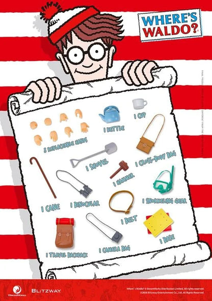 Pedido Figura Waldo - Where´s Waldo? marca Blitzway 5PRO-MG-20302 escala 1/12 (relanzamiento)