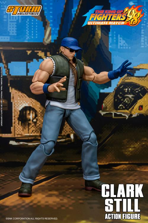 Pedido Figura Clark Still - The King of Fighters '98 Unlimited Match marca Storm Collectibles SKKF17 escala 1/12