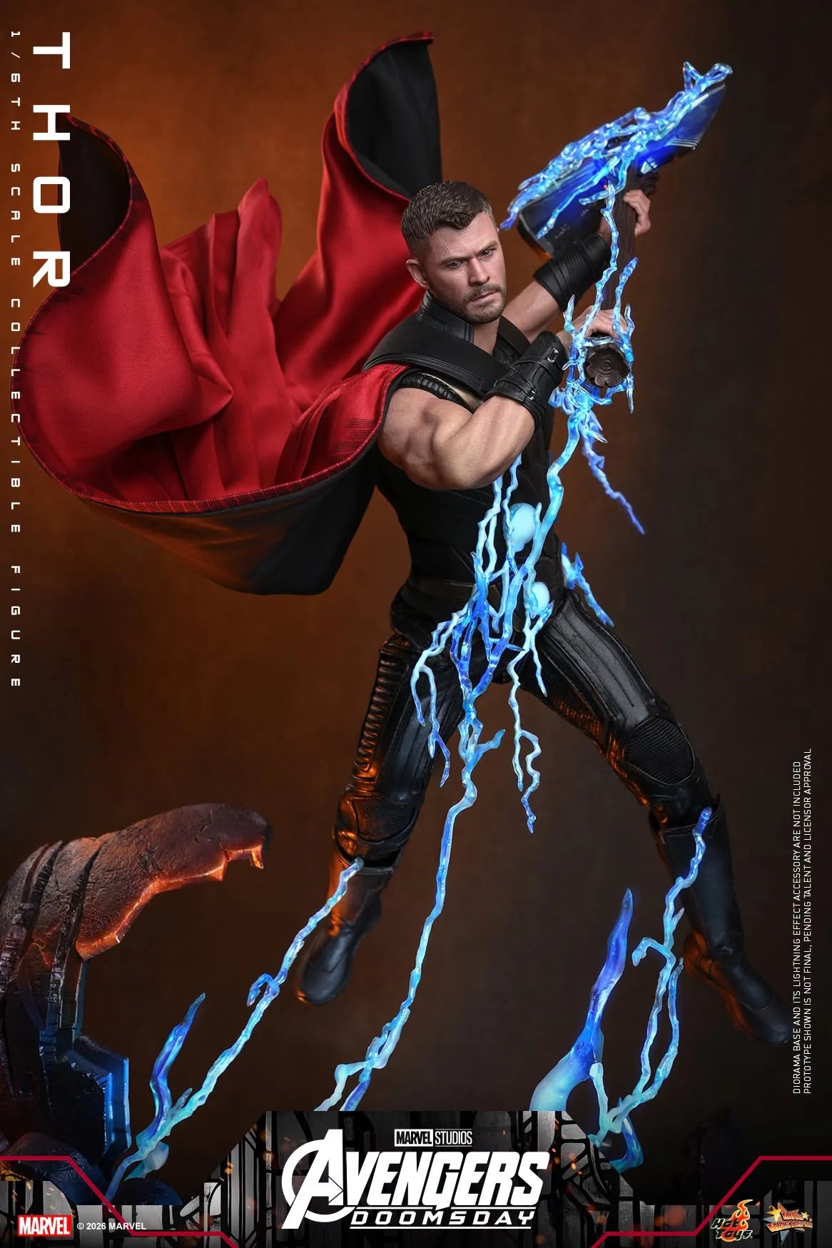 Preventa Figura THOR - Avengers: Doomsday marca Hot Toys MM918 escala 1/6