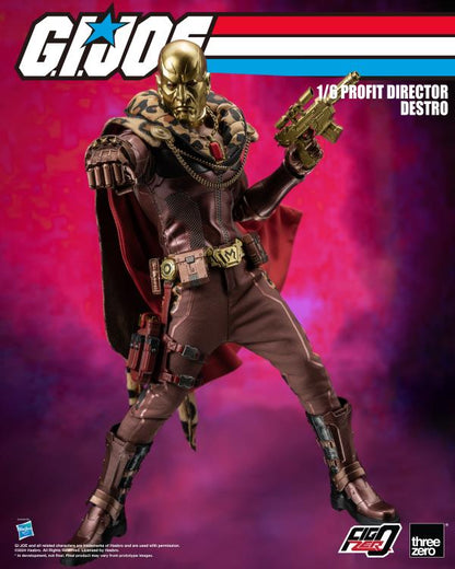 Pedido Figura Profit Director Destro - Exclusiva - G.I.Joe FigZero marca Threezero 3Z0738 escala 1/6