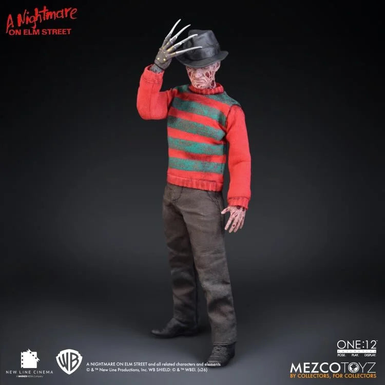 Pedido Figura Freddy Krueger: A Nightmare on Elm Street - One:12 Collective marca Mezco Toyz 77390 escala 1/12