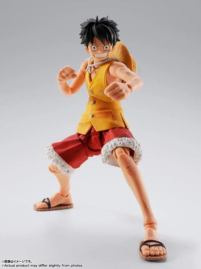 [EN STOCK] Figura Monkey D. Luffy (Summit War of Marineford) - One Piece - S.H.Figuarts marca Bandai Namco escala 1/12