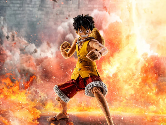 [EN STOCK] Figura Monkey D. Luffy (Summit War of Marineford) - One Piece - S.H.Figuarts marca Bandai Namco escala 1/12
