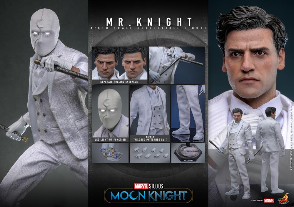Pedido Figura Mr. Knight - Moon Knight marca Hot Toys TMS139 escala 1/6