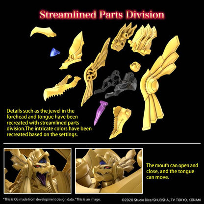 [EN STOCK] Model Kit - Egyptian God The Winged Dragon of RA - Yu-Gi-Oh! Figure-rise Standard Amplified marca Bandai (23.5 cm) (Copia)