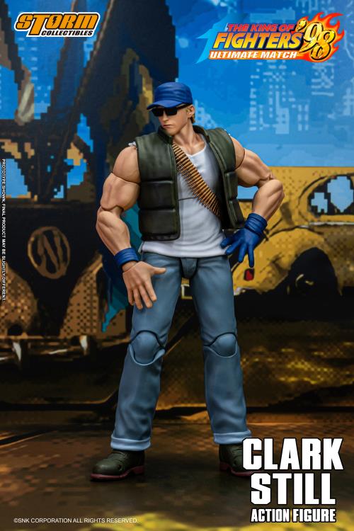Pedido Figura Clark Still - The King of Fighters '98 Unlimited Match marca Storm Collectibles SKKF17 escala 1/12