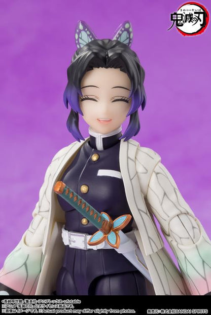 Pedido Figura Shinobu Kocho - Demon Slayer: Kimetsu no Yaiba - S.H.Figuarts marca Bandai Spirits escala pequeña 1/12