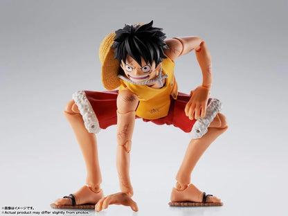 [EN STOCK] Figura Monkey D. Luffy (Summit War of Marineford) - One Piece - S.H.Figuarts marca Bandai Namco escala 1/12