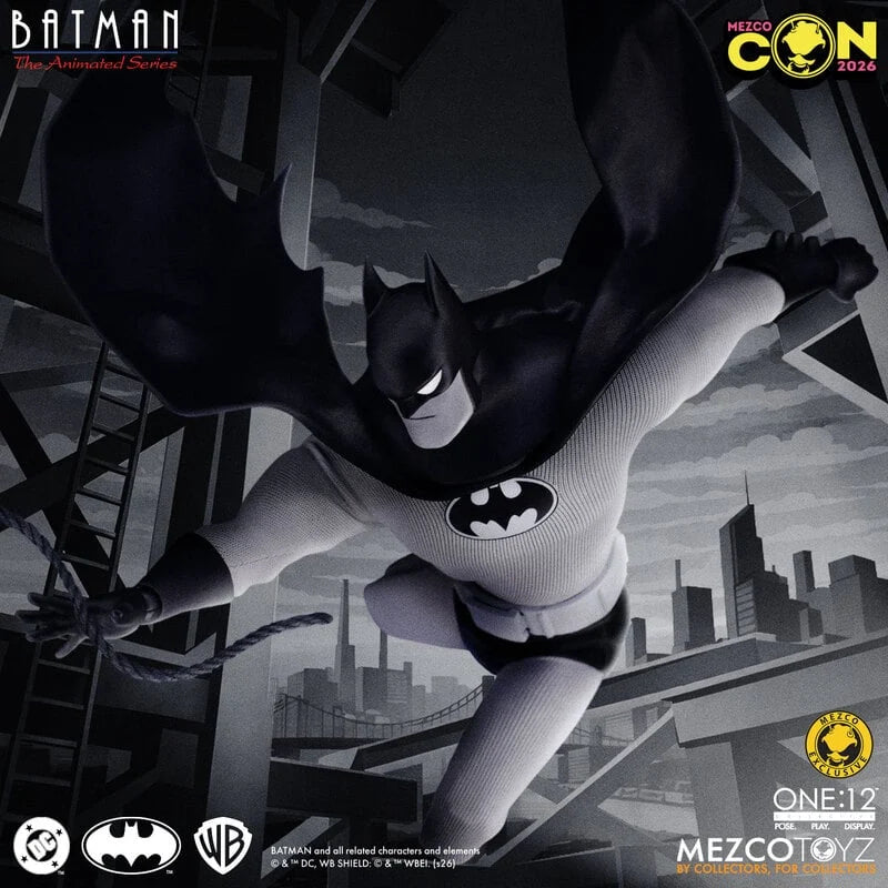 Pedido Figura BATMAN (Noir Edition) EXCLUSIVE - Batman: The Animated Series - One:12 Collective marca Mezco Toyz 76393 escala 1/12