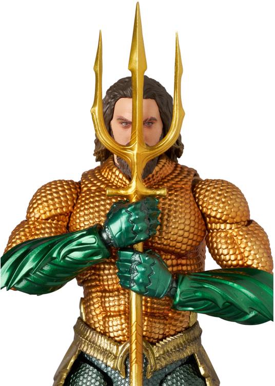 Pedido Figura Aquaman (versión traje verde y dorado) - Aquaman and the Lost Kingdom - MAFEX No. 267 marca Medicom Toy escala 1/12