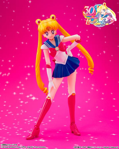 EN STOCK Figura SAILOR MOON - Sailor Moon (Crystal Star Compact Edition) - S.H.Figuarts marca Bandai Namco escala 1/12