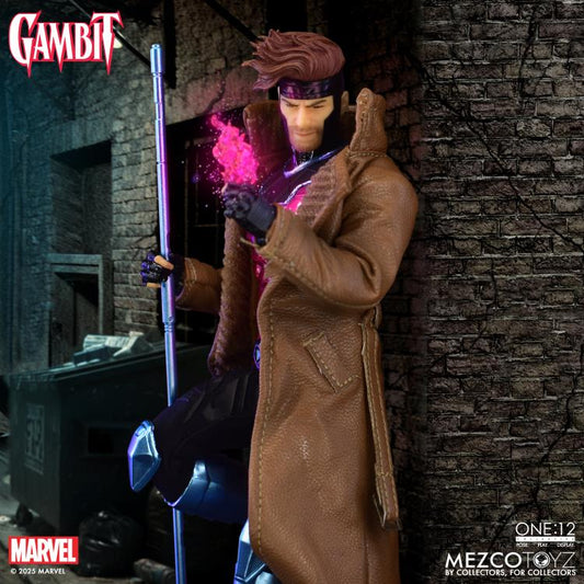 Pedido Figura GAMBIT - Marvel - One:12 Collective marca Mezco Toyz 77290 escala 1/12
