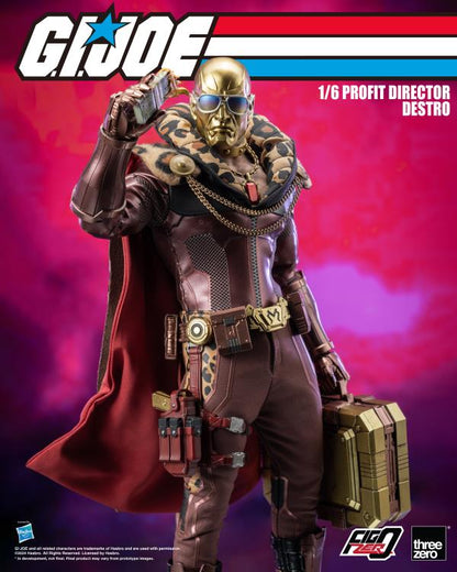 Pedido Figura Profit Director Destro - Exclusiva - G.I.Joe FigZero marca Threezero 3Z0738 escala 1/6